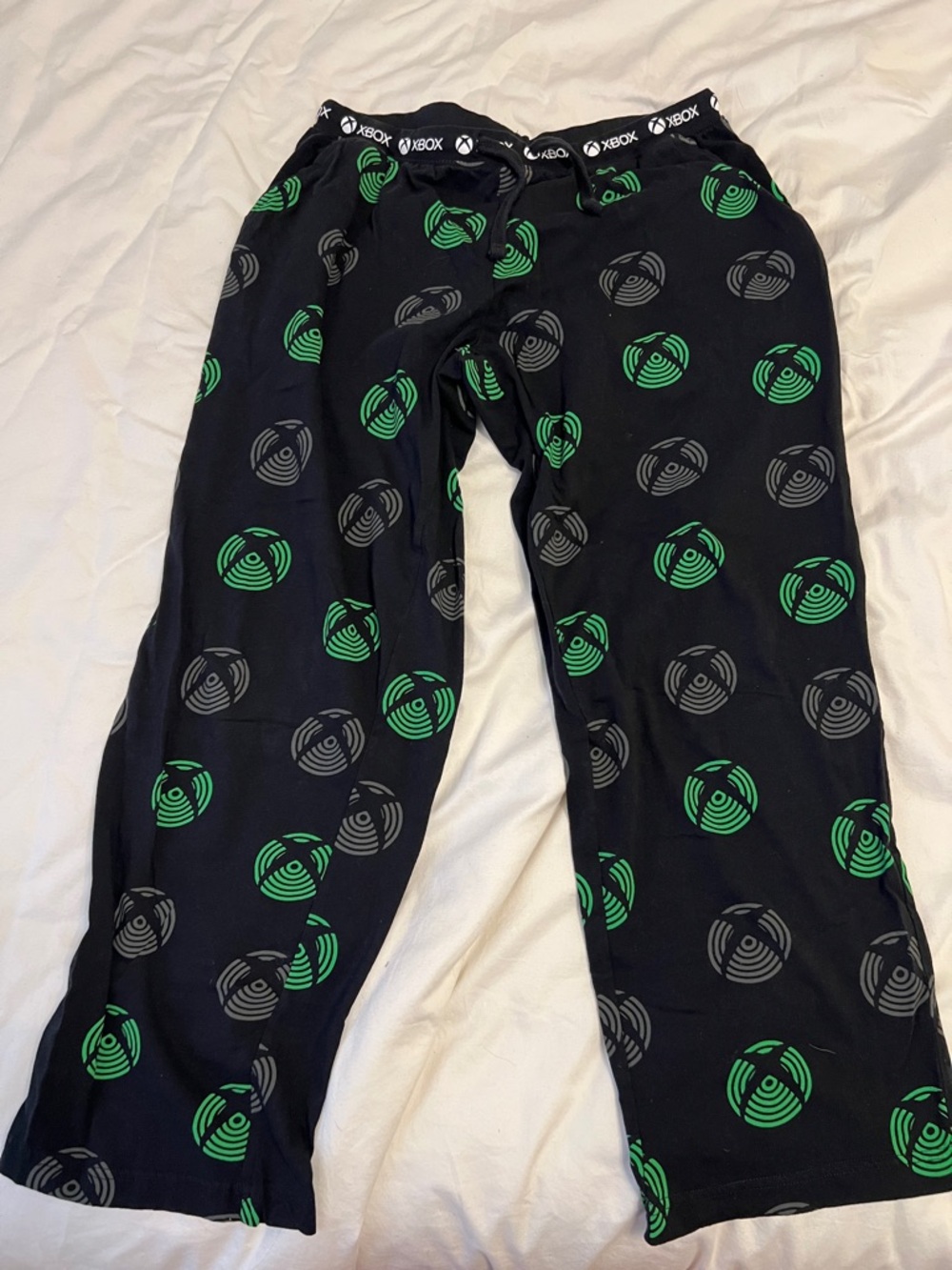 Xbox 360 Black & Green Pajama Lounge Pants